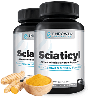 Sciaticyl bottle and sciatic nerve support supplement
